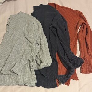 Aerie offline waffle knits
